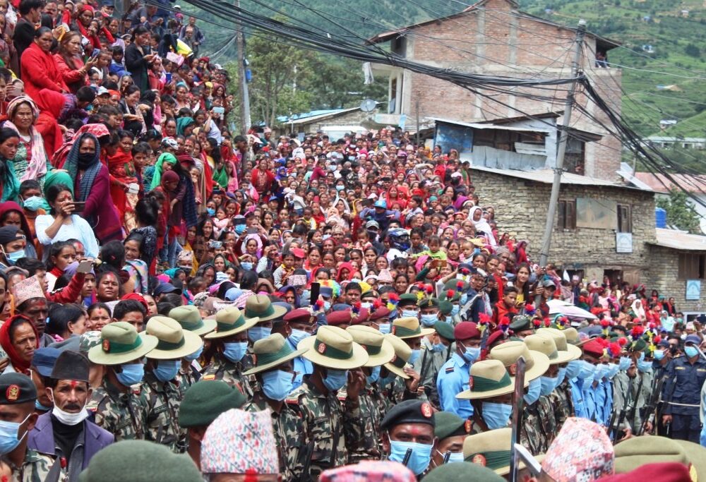 जुम्लाको सरकारी टोली भगवती पुजाको लागि बाजुरा प्रस्थान