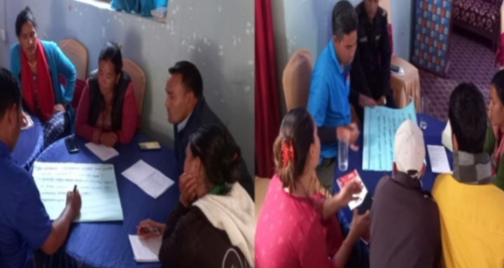 तातोपानी बालिका तथा समावेशी शिक्षा संजालका पदाधिकारीहरु लाई दुई दिने क्षमता विकास तालिम सुरु